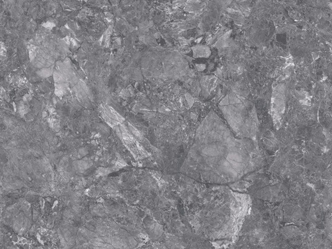 Bononia Grey Marble Rock Slab