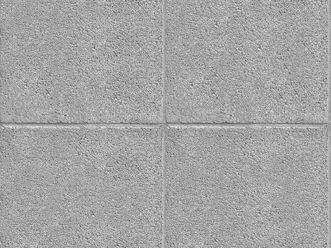 Seamless concrete cement building wall