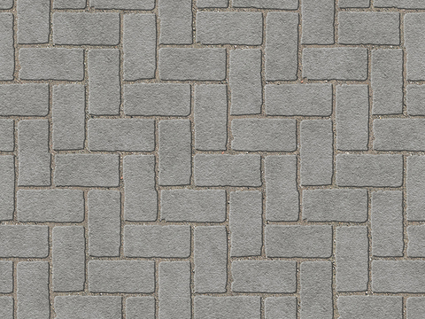 Seamless Herringbone Patchwork Floor Tile Sidewalk Road Ground Square Paving