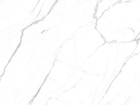 Snow white (four lines) marble rock slab