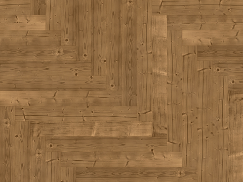 Ultra-clear wood floor