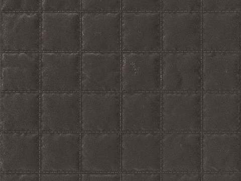 Dark brown diamond lattice three-dimensional tile