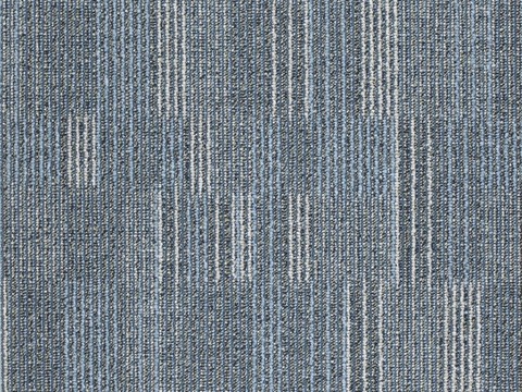 Blue office carpet