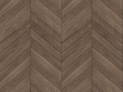 Seamless Dark Brown Herrings Wood Floor