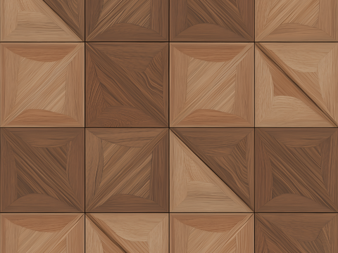 French American retro wood grain brick wood parquet