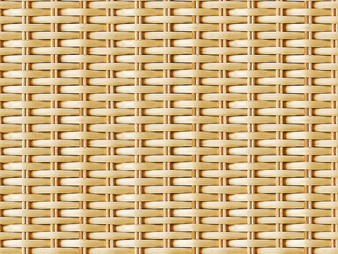 Seamless Bamboo Rattan Woven