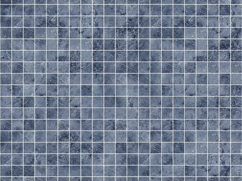 super clear mosaic tile