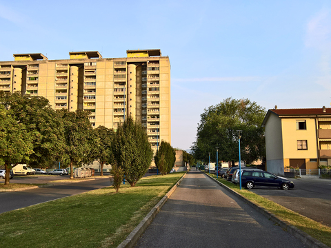 Urban City Square Architecture Rural Landscape Scenery