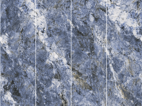 Dream Blue Treasure Marble Rock Slab