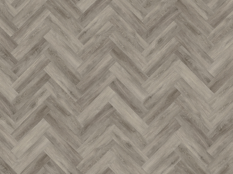 Grey log herringbone ultra-clear wood floor