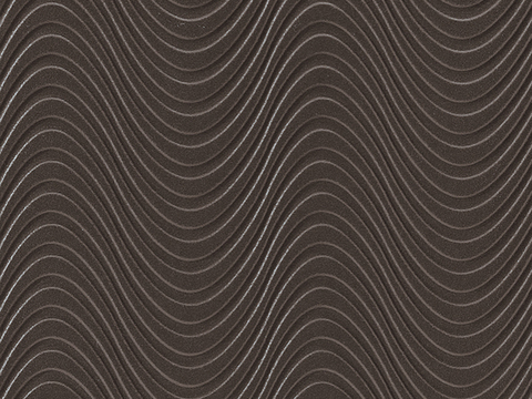 dark brown wavy tile