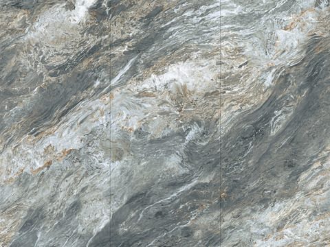 Grey Landscape Texture Marble Rock Slab