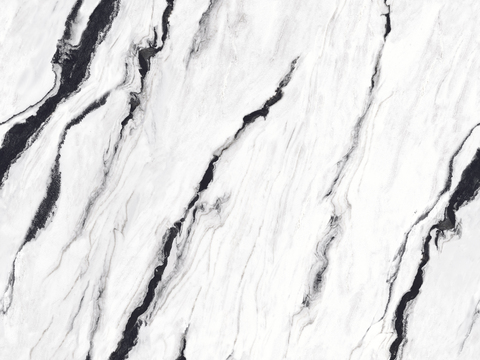 Panda White Marble Rock Slab