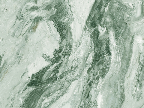 Seamless green pattern marble