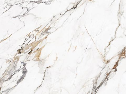 White marble rock slab