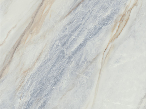 Aurora Star Blue White Marble Rock Slab