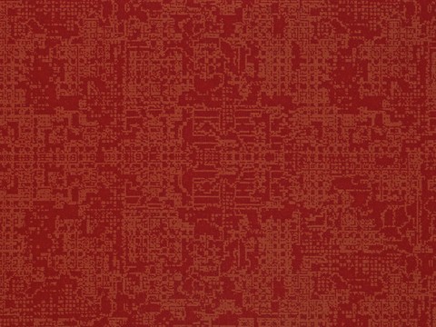 red pattern fabric