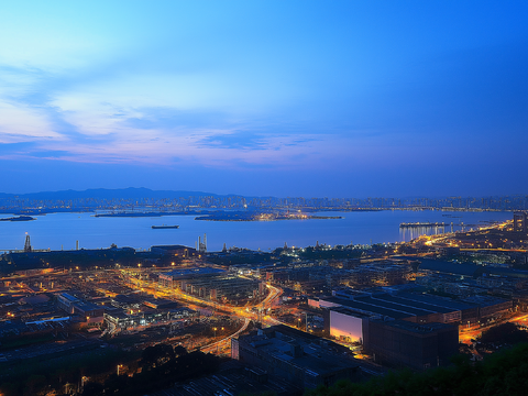 City Evening Night View