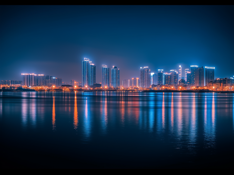 City Evening Night View