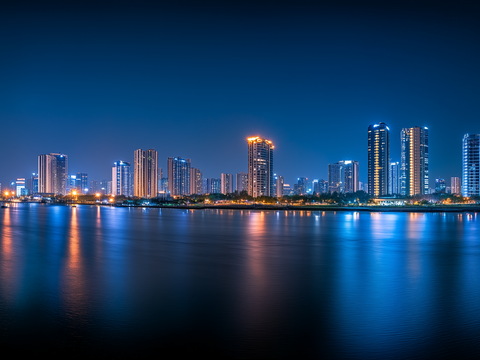 City Evening Night View