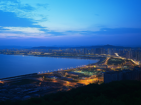 City Evening Night View