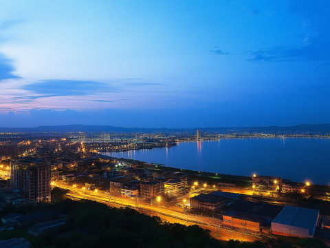 City Evening Night View