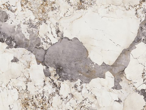 HD Marble Rock Slab_Snow Mountain White