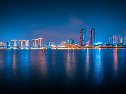 City Evening Night View