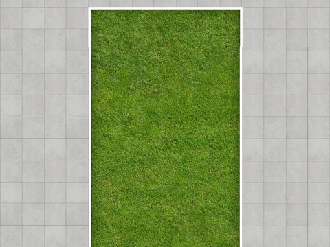 Grass landscape stone ground parquet square ground