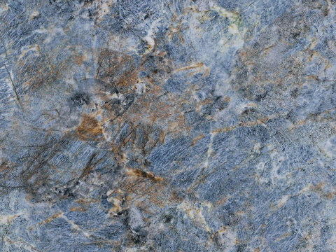 Bahia sapphire blue_single face rock slab