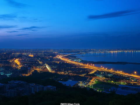 City Evening Night View