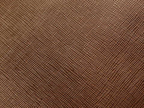 Brown textured leather