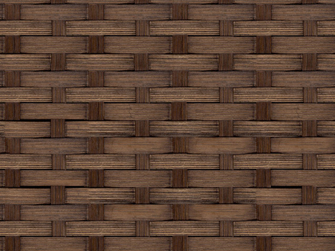 Seamless Rattan Bamboo Rattan Woven