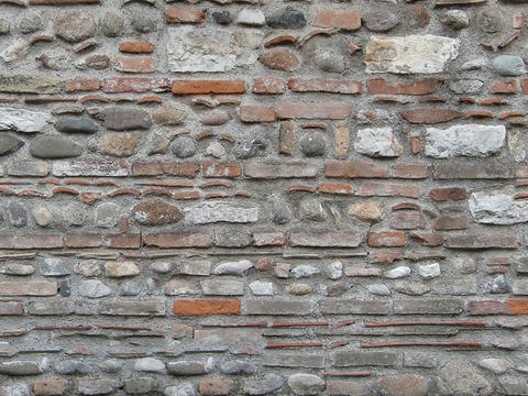 Seamless outdoor building wall exterior wall brick wall