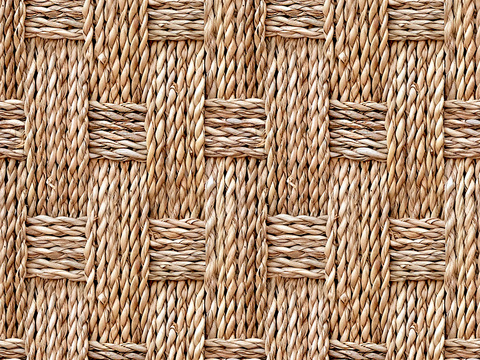 Seamless Rattan Bamboo Rattan Woven