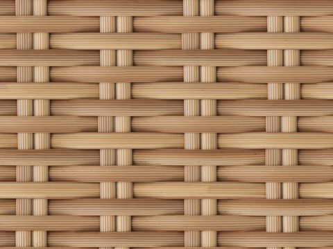 Seamless Rattan Bamboo Rattan Woven