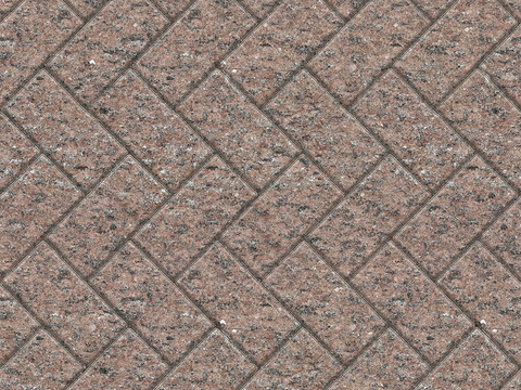 Seamless outdoor brick sidewalk road ground square brick