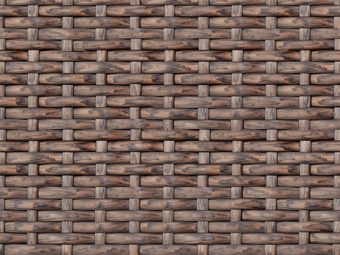 Seamless Rattan Bamboo Rattan Woven