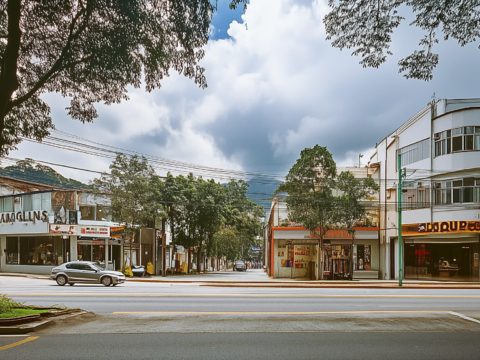 Daytime Street Exterior