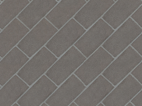 Seamless outdoor brick sidewalk road ground square brick