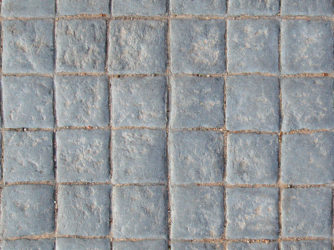 Seamless outdoor brick sidewalk road ground square brick