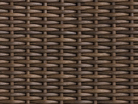 Seamless Rattan Bamboo Rattan Woven