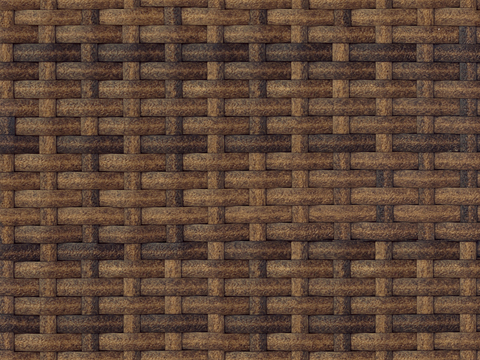 Seamless Rattan Bamboo Rattan Woven