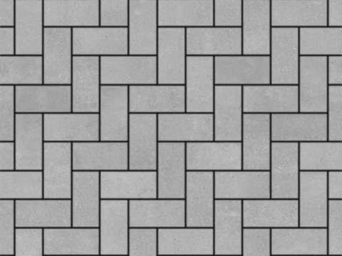 Seamless outdoor brick sidewalk road ground square brick