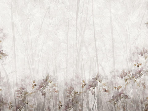 Grey purple plant wallpaper