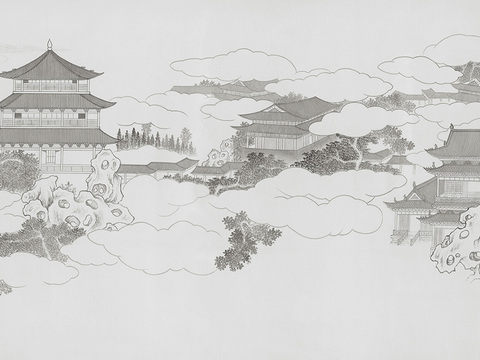 Chaoqing Wall Cloth Mural