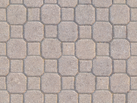 Seamless outdoor brick sidewalk road ground square brick