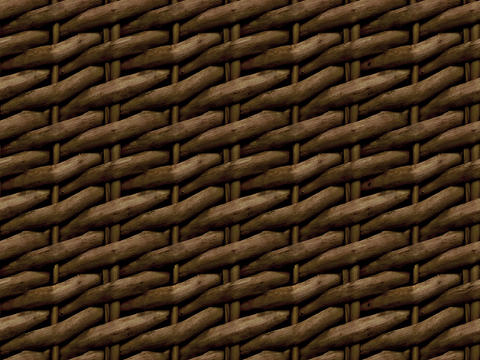 Seamless Rattan Bamboo Rattan Woven