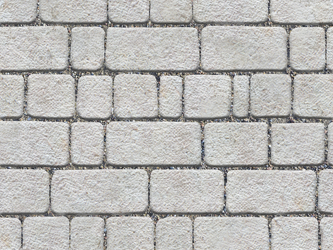 Seamless outdoor brick sidewalk road ground square brick