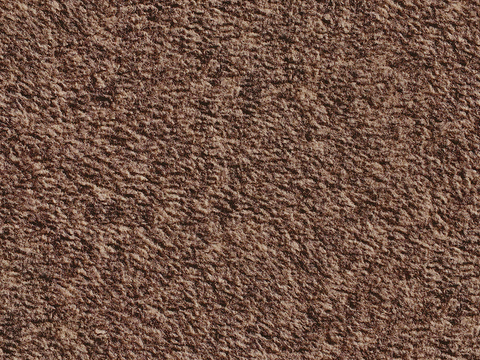 Seamless Modern Hotel Office Brown Plush Carpet Floor Mat